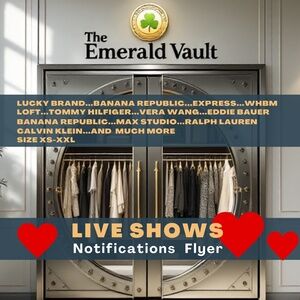 @theemeraldvault Listing for Live Show! Like ❤️ to get notifications